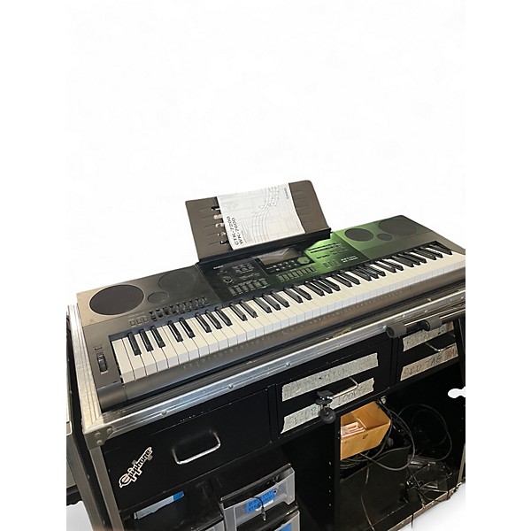 Used Casio WK7600 76-Key Portable Keyboard