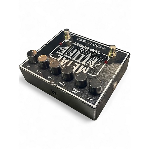 Used Electro-Harmonix Metal Muff Distortion With Top Boost Effect Pedal