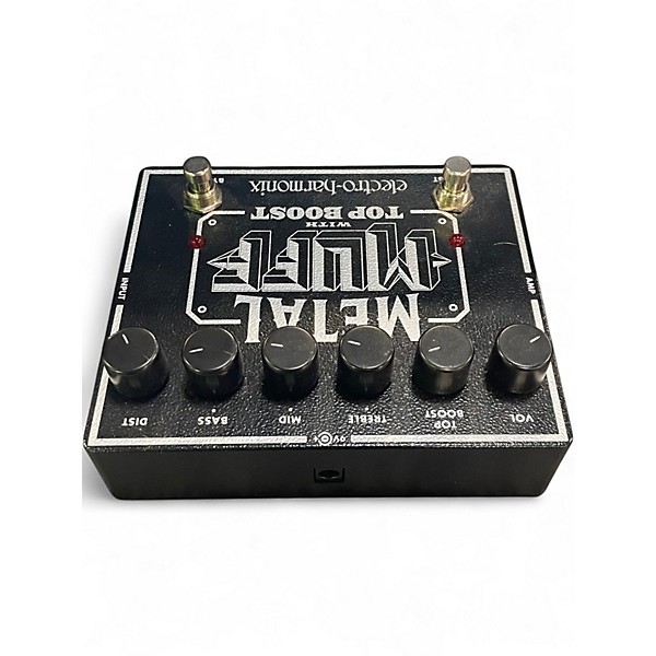 Used Electro-Harmonix Metal Muff Distortion With Top Boost Effect Pedal