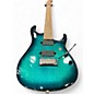 Used Sterling by Music Man John Petrucci JP157 7 String Emerald Green Solid Body Electric Guitar