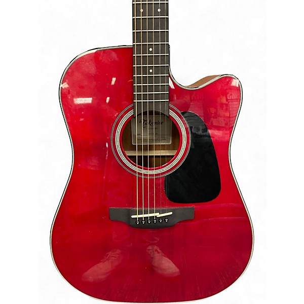 Used Takamine GD30CE RED Acoustic Electric Guitar