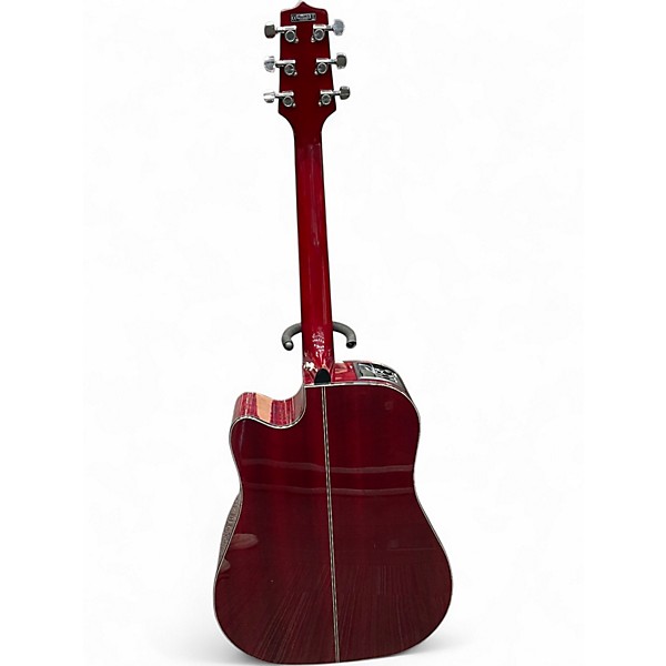 Used Takamine GD30CE RED Acoustic Electric Guitar