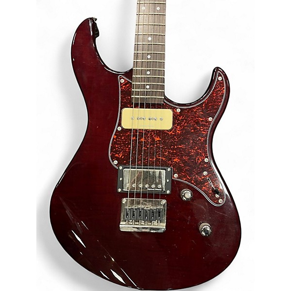 Used Yamaha PAC611HFM Rootbeer Solid Body Electric Guitar