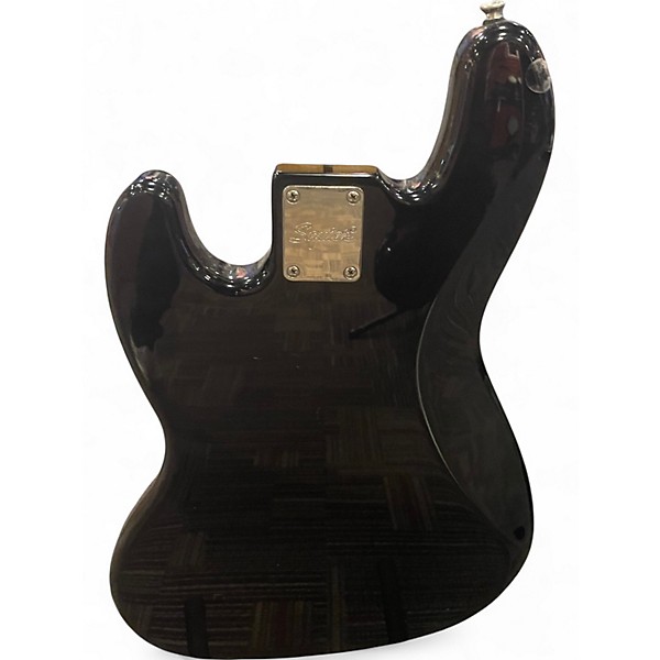 Used Squier Classic Vibe 70s Jazz Bass V Black Electric Bass Guitar