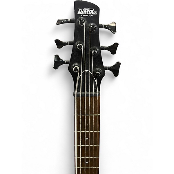 Used Ibanez GSR206 6 String GRAY BURST Electric Bass Guitar