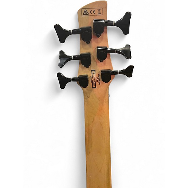 Used Ibanez GSR206 6 String GRAY BURST Electric Bass Guitar