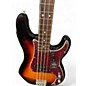 Used Fender vintera 60s Precision bass Natural burst Electric Bass Guitar