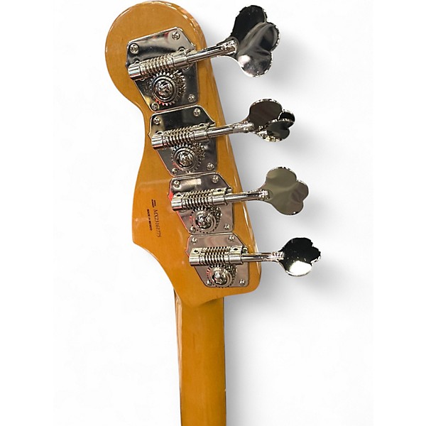 Used Fender vintera 60s Precision bass Natural burst Electric Bass Guitar