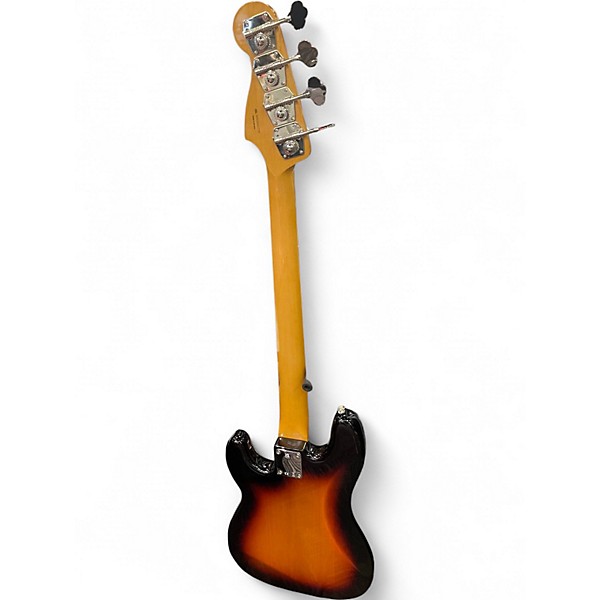 Used Fender vintera 60s Precision bass Natural burst Electric Bass Guitar
