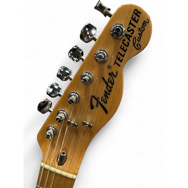 Used Fender Vintera 70s Telecaster Custom Black Solid Body Electric Guitar