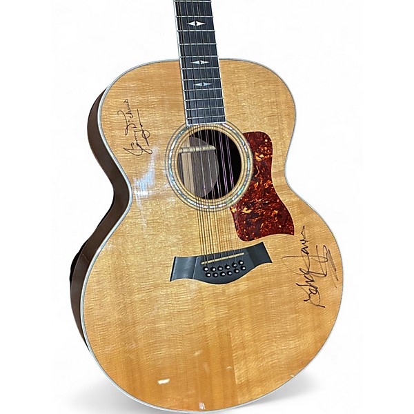 Used 1997 Taylor 855 Natural 12 String Acoustic Guitar