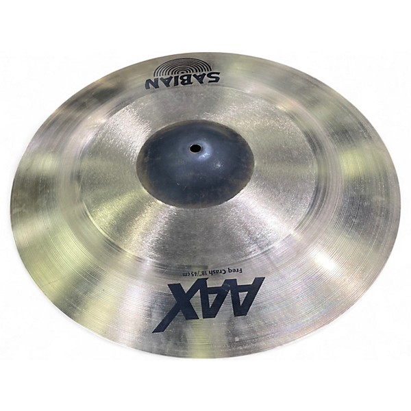 Used SABIAN 18in AAX Frequency Crash Cymbal