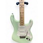 Used Squier Standard Stratocaster Surf Green Solid Body Electric Guitar
