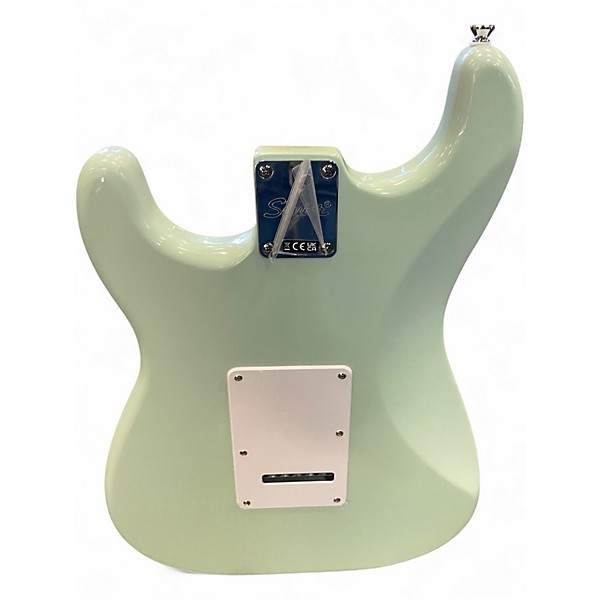 Used Squier Standard Stratocaster Surf Green Solid Body Electric Guitar