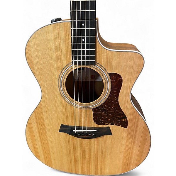 Used Taylor 214CEK Natural Acoustic Electric Guitar