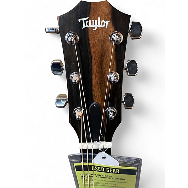 Used Taylor 214CEK Natural Acoustic Electric Guitar