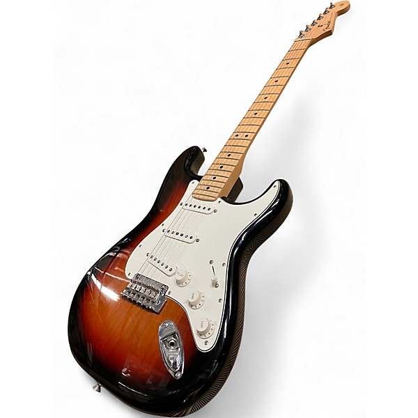 Used Fender Player Stratocaster 3 Color Sunburst Solid Body Electric Guitar