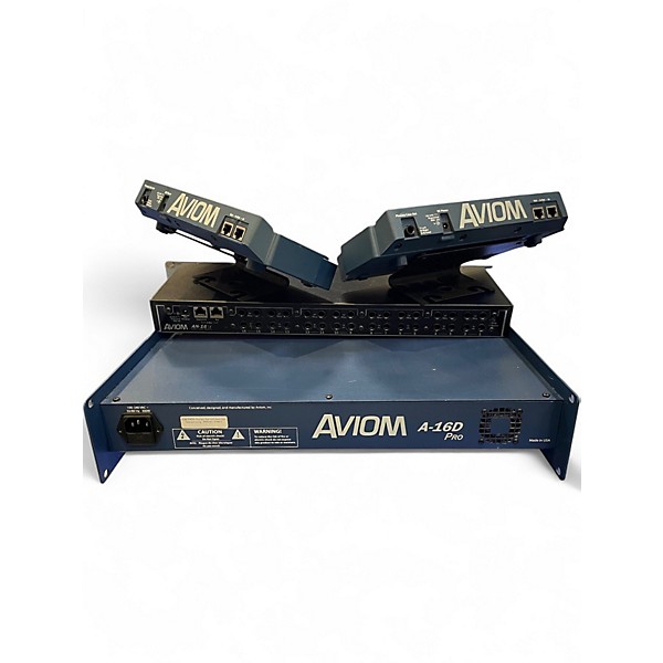 Used Aviom PERSONAL MONITORING SYSTEM Signal Processor