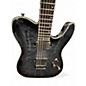 Used Schecter Guitar Research Hellraiser C1 Hybrid PT Trans Black Solid Body Electric Guitar