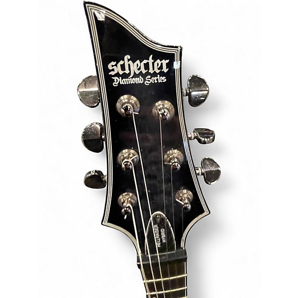 Used Schecter Guitar Research Hellraiser C1 Hybrid PT Trans Black Solid Body Electric Guitar