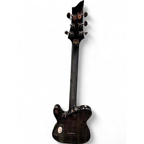 Used Schecter Guitar Research Hellraiser C1 Hybrid PT Trans Black Solid Body Electric Guitar