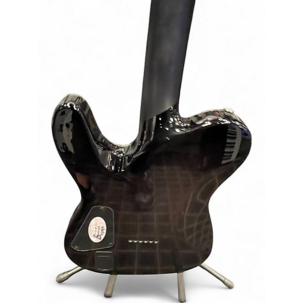 Used Schecter Guitar Research Hellraiser C1 Hybrid PT Trans Black Solid Body Electric Guitar