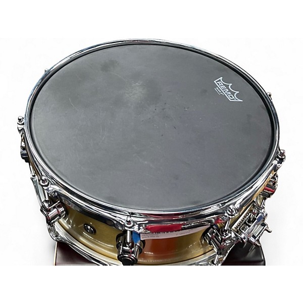 Used DW 14X5.5 Performance Series Snare Gold Drum