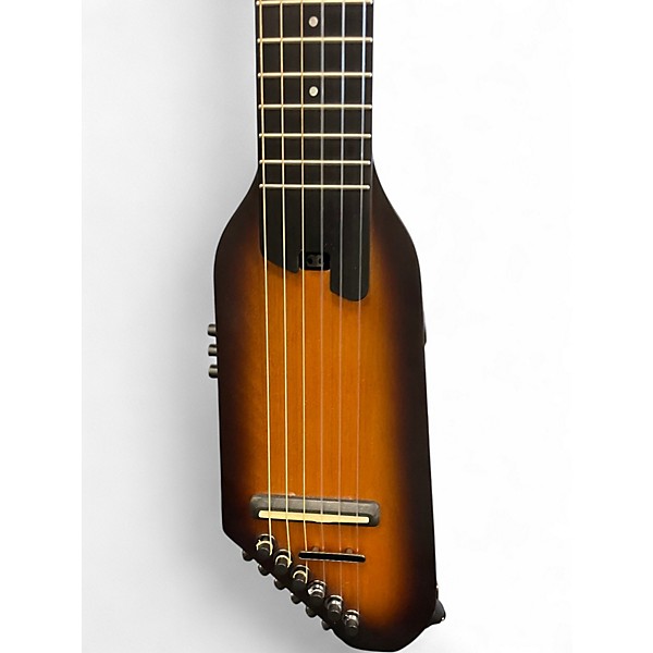 Used Donner Hush C 2 Color Sunburst Classical Acoustic Electric Guitar