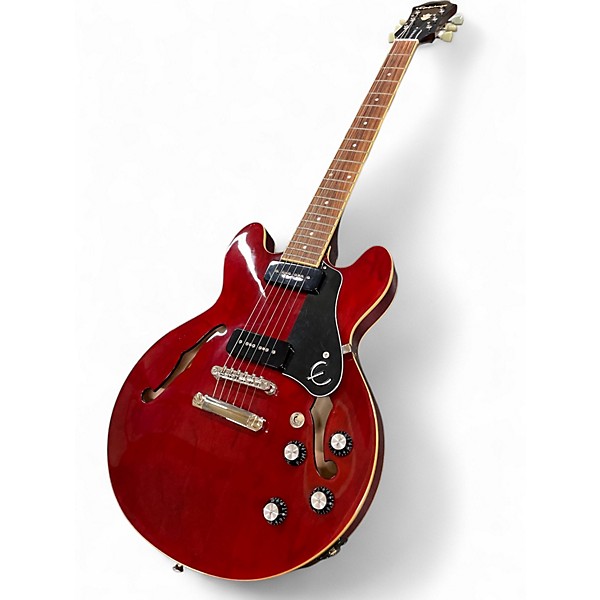 Used Epiphone ES339 P90 PRO Cherry Hollow Body Electric Guitar