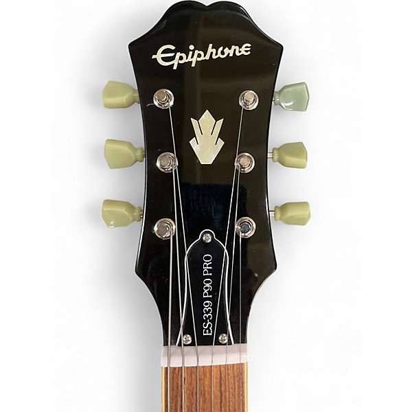 Used Epiphone ES339 P90 PRO Cherry Hollow Body Electric Guitar