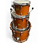 Used 2000s Yamaha 3 Piece Oak Custom York Honey Amber Drum Kit thumbnail