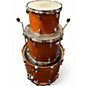 Used 2000s Yamaha 3 Piece Oak Custom York Honey Amber Drum Kit