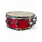 Used Pdp 13in F-SERIES SNARE Trans Red Drum