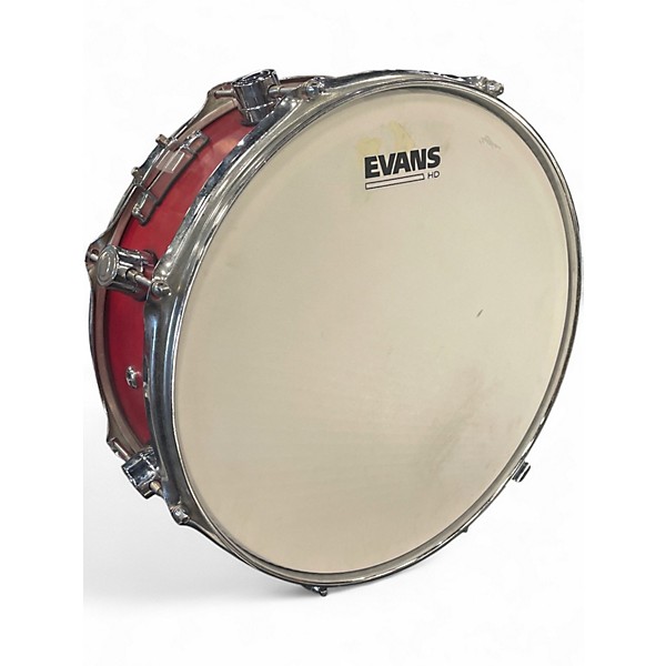 Used Pdp 13in F-SERIES SNARE Trans Red Drum