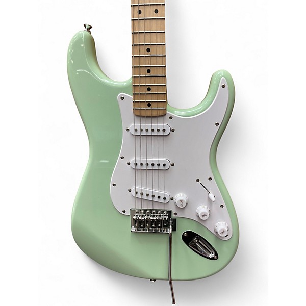 Used Squier SONIC STRATOCASTER Seafoam Green Solid Body Electric Guitar