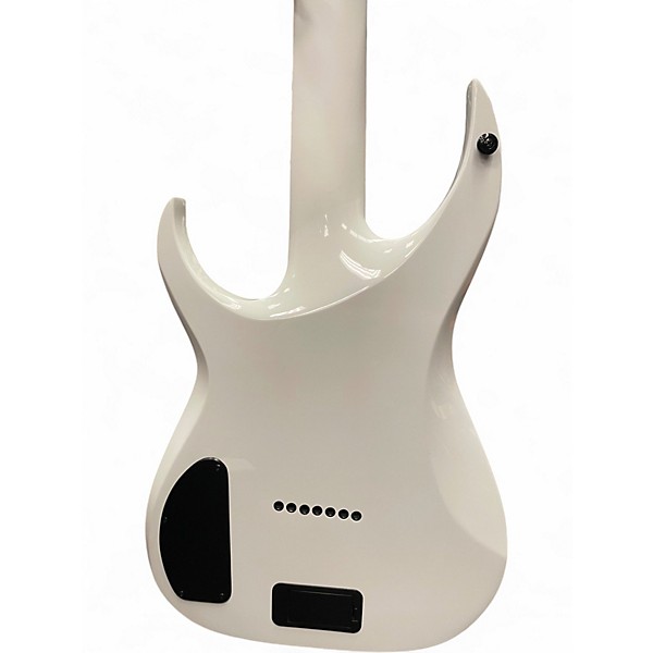 Used Schecter Guitar Research KM7 MKIII Alpine White Solid Body Electric Guitar