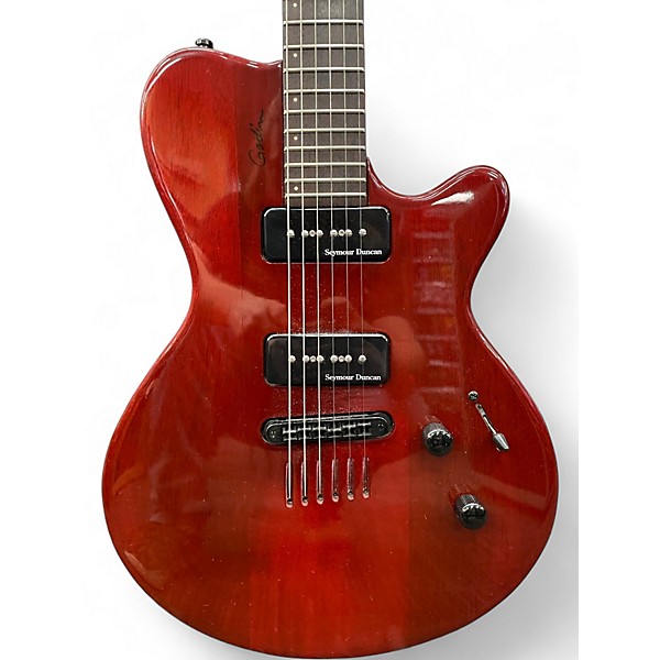 Used Godin LG Red Solid Body Electric Guitar