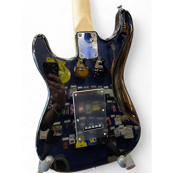 Used Squier Standard Stratocaster Black Solid Body Electric Guitar