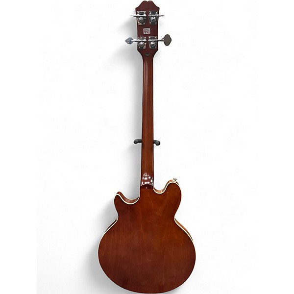 Used Epiphone Jack Casady Semi-hollow Sunburst Electric Bass Guitar