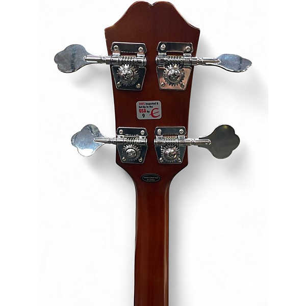 Used Epiphone Jack Casady Semi-hollow Sunburst Electric Bass Guitar