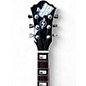 Used Ibanez AFS78T Bigsby Nebula Black Hollow Body Electric Guitar