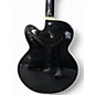 Used Ibanez AFS78T Bigsby Nebula Black Hollow Body Electric Guitar