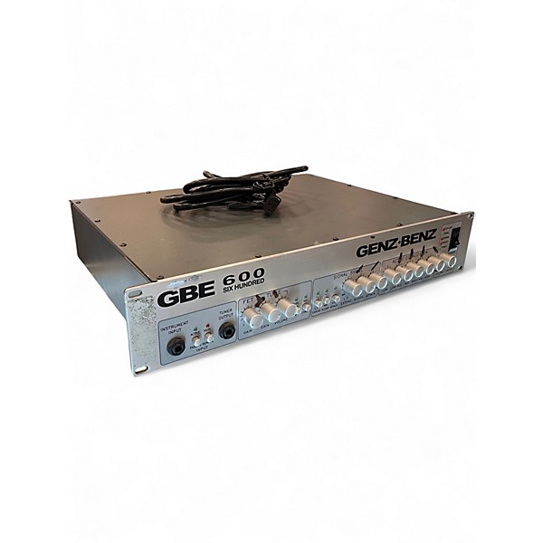 Used Genz Benz GBE600 Bass Amp Head