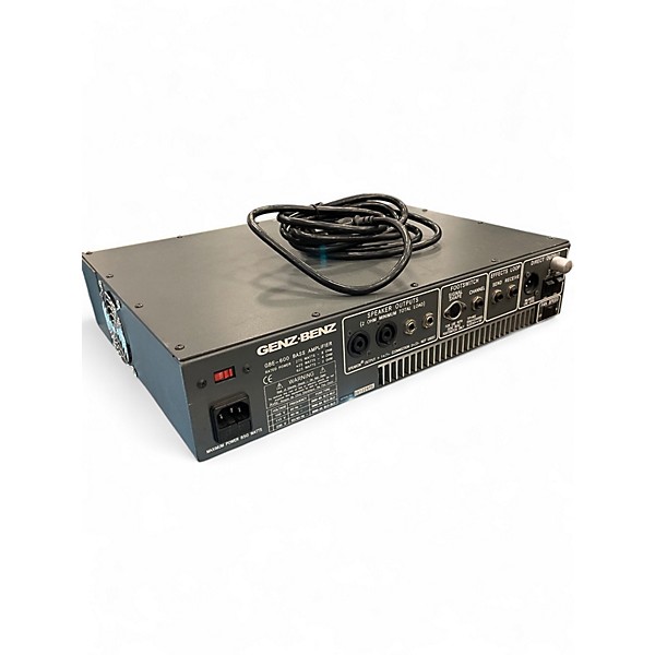 Used Genz Benz GBE600 Bass Amp Head
