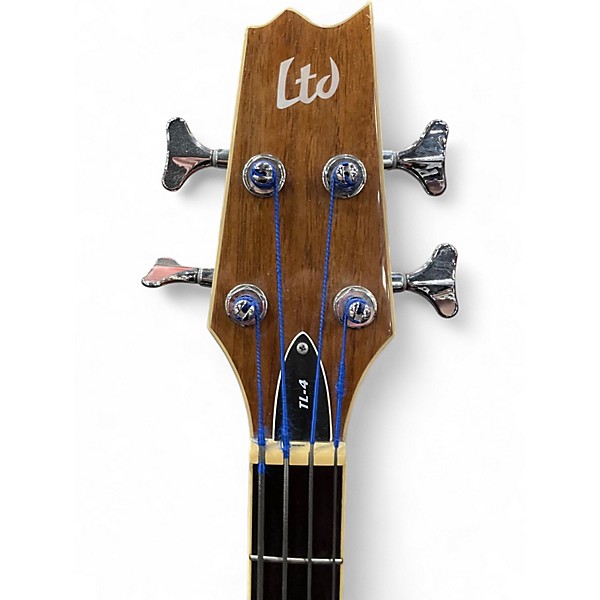 Used ESP LTD TL-4 Natural Electric Bass Guitar