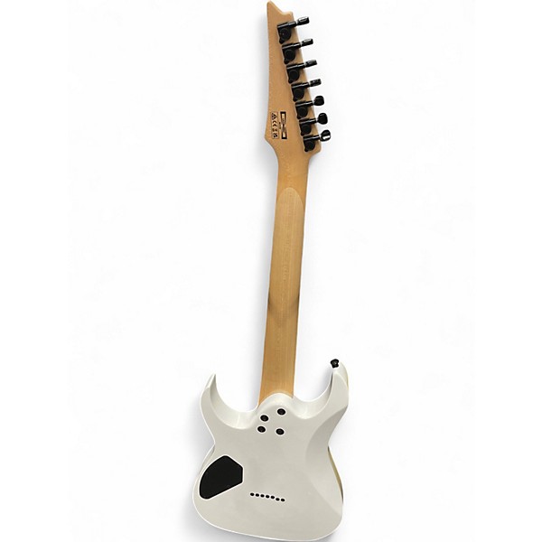 Used Ibanez GRG7221 7-String WHITE Solid Body Electric Guitar
