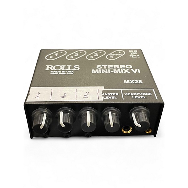 Used Rolls Stereo Mini-Mix VI Headphone Amp