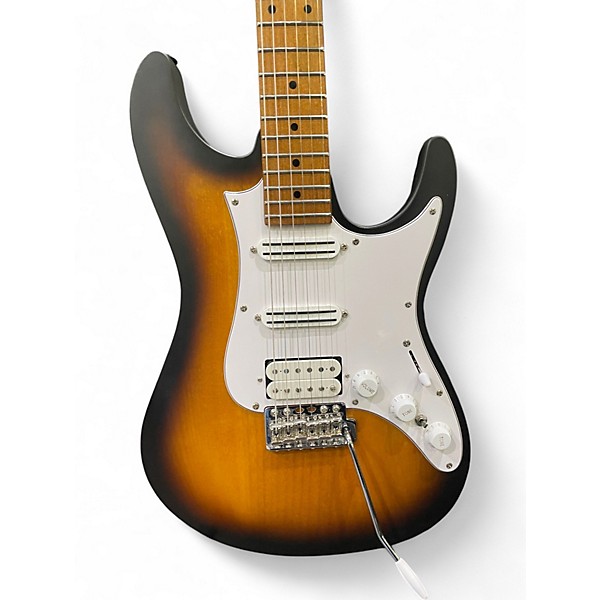 Used Ibanez ATZ10P Sunburst Solid Body Electric Guitar