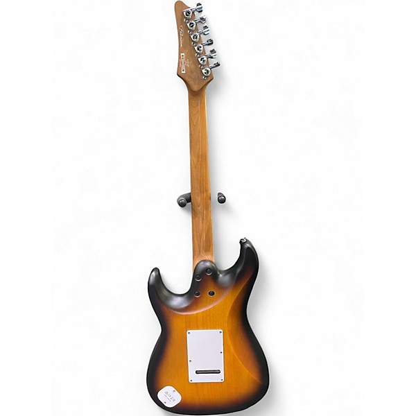 Used Ibanez ATZ10P Sunburst Solid Body Electric Guitar