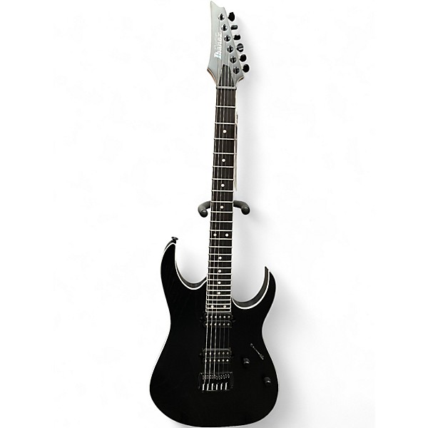 Used Ibanez RGR622AHBF Weathered Black Solid Body Electric Guitar